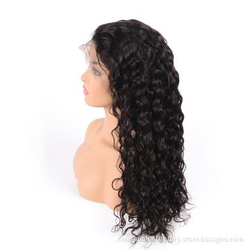 22 Inch Remy Perucas Ocean Pineapple Wave Human Hair Undetectable Full Lace Wigs With Baby Hair